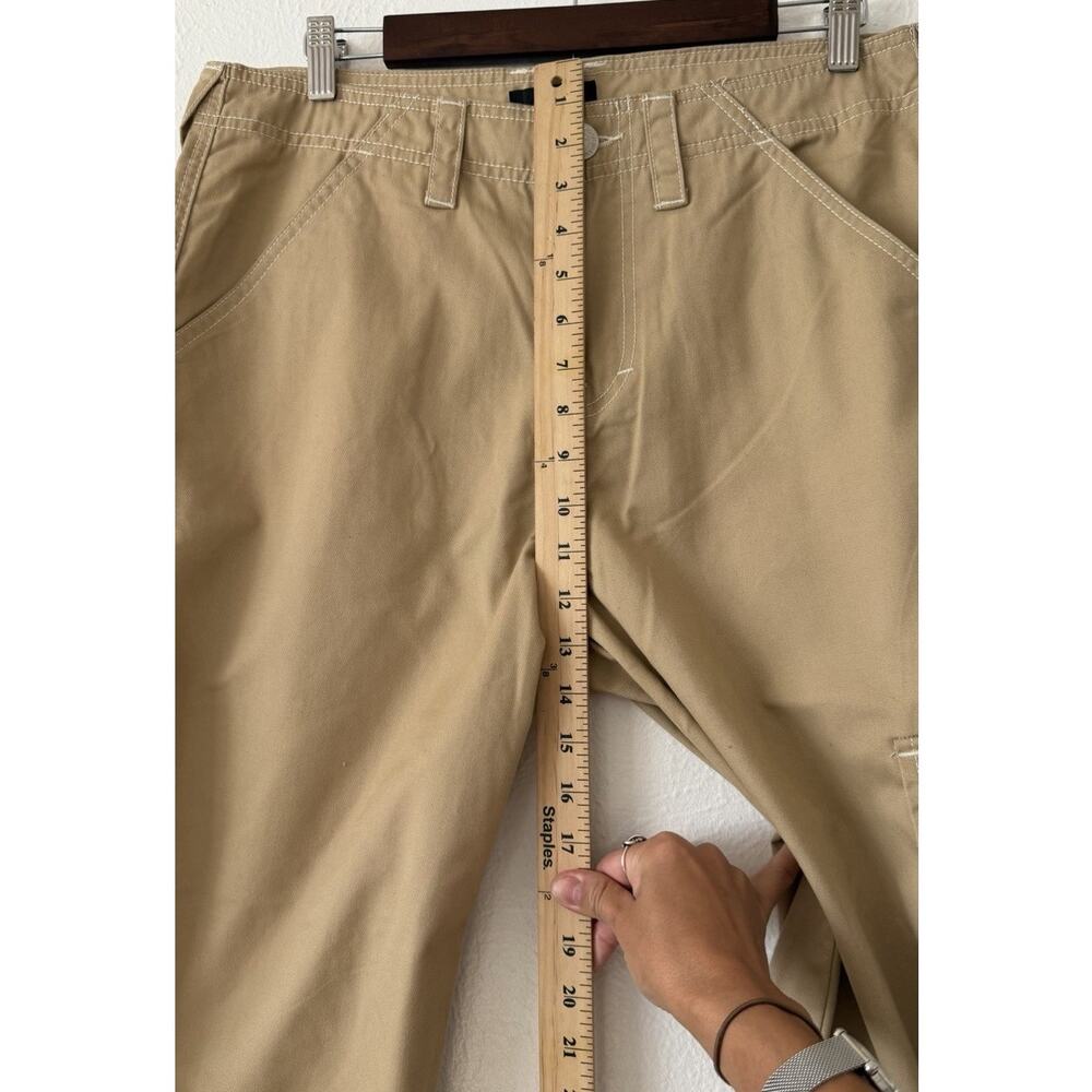 True Religion Bobbi Baggy Cargo Jogger Pants Women’s 30 Khaki Tan NWT - Picture 9 of 9